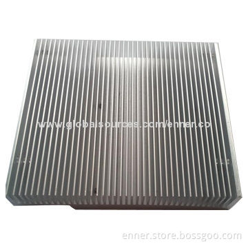 90*80*16.5mm Nature Anodized Extruded Aluminum Heat-sink, OEM/ODM Services Welcomed
